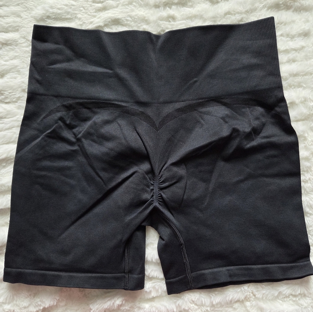 Gymshark Charcoal Gym Shorts - Picture 2 of 3